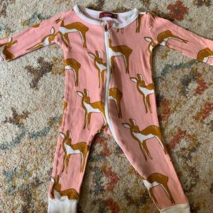 🌿MILKBARN deer zip sleeper 6/9